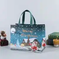 Sacs cadeaux de Noël, sacs cadeaux réutilisables