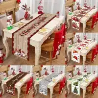 Chemin de Table de Noël en Polyester