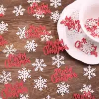 Confettis de fête de Noël 100 pièces